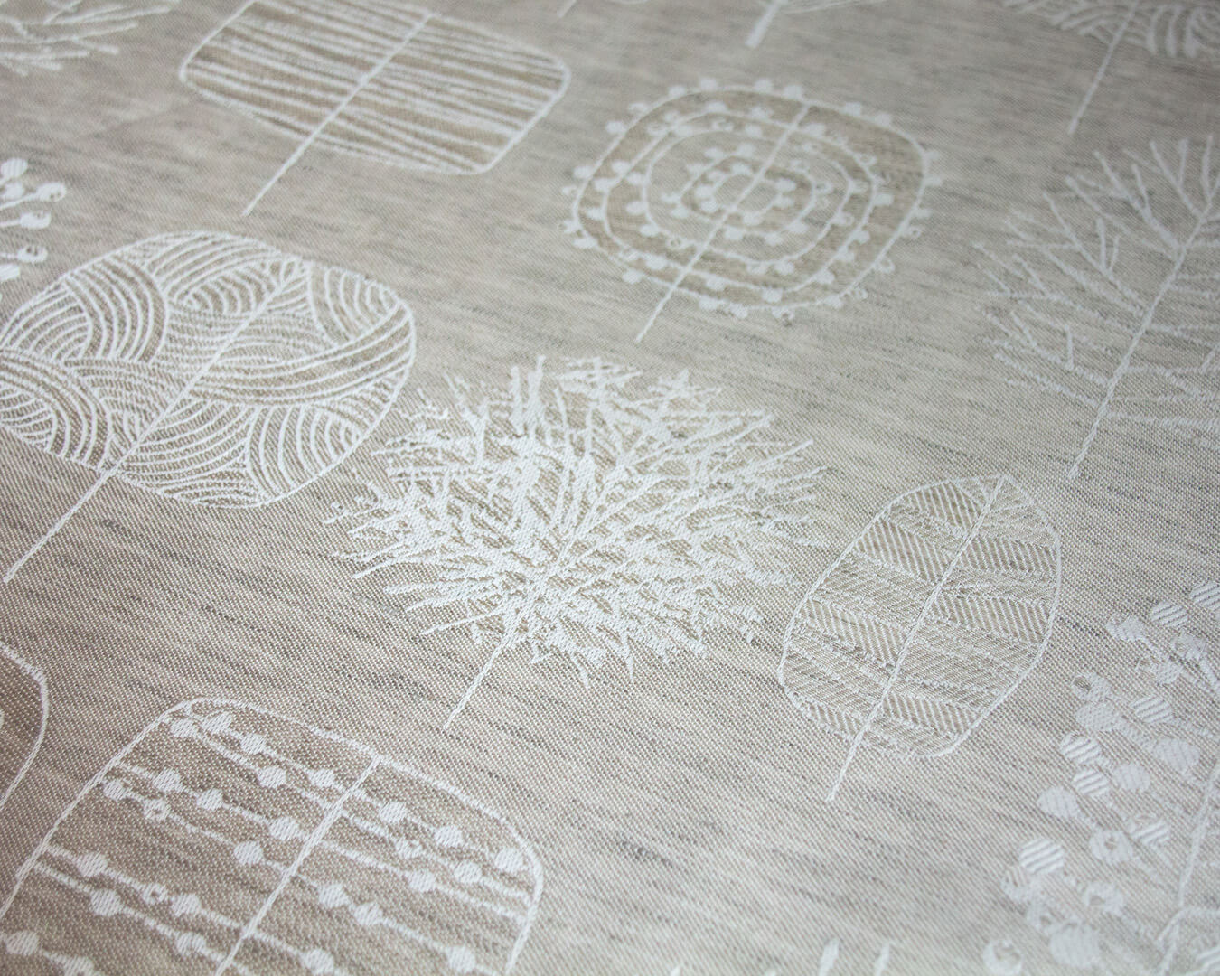 GT beige Bäume Ornament