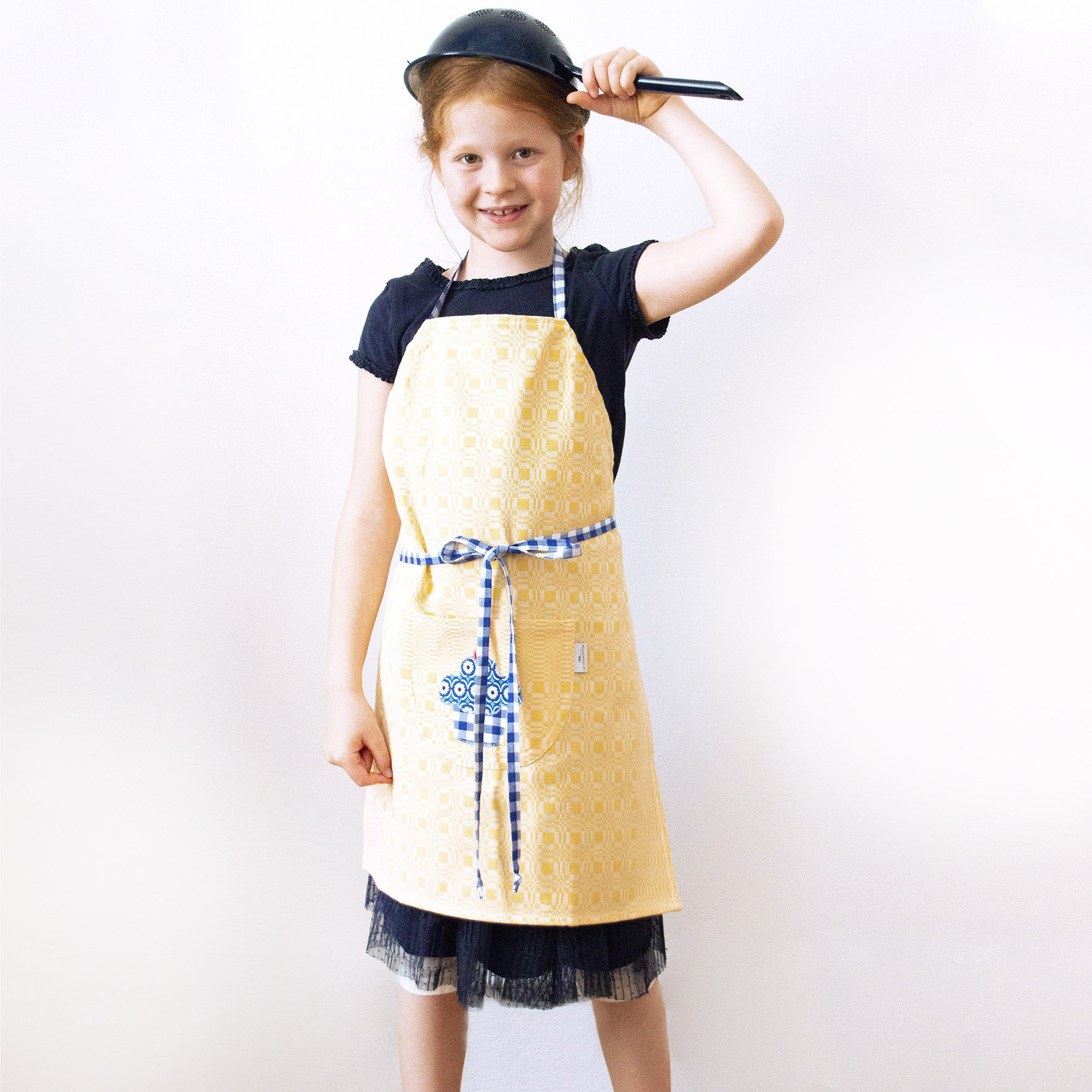 Pia Schürze gelb Muffin (2) Schürze Kind gelb