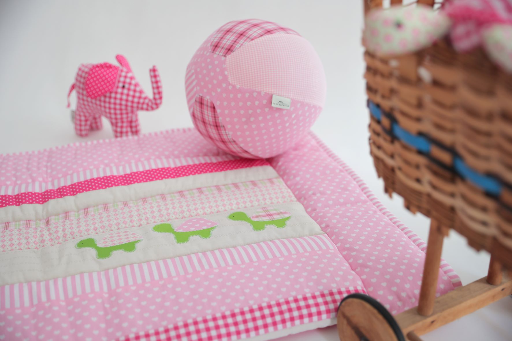 babydecke alice rosa