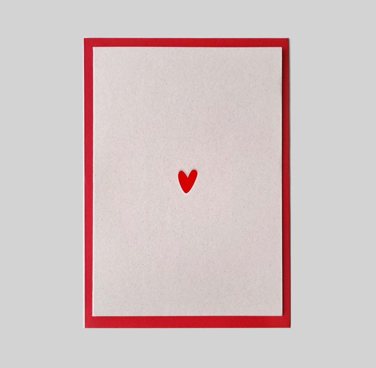 Geschenkkarte "Mit Liebe"