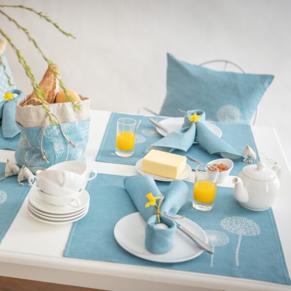 Tischset aus BIO-Halbleinen