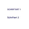 Schriftartauswahl