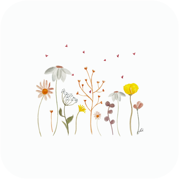 Geschenkkarte "Blumenwiese"